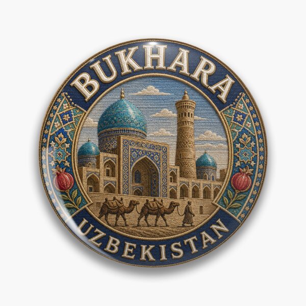 Item preview, Bukhara, Uzbekistan – Blue Domes, Minaret & Silk Road Heritage designed and sold by Girih.
