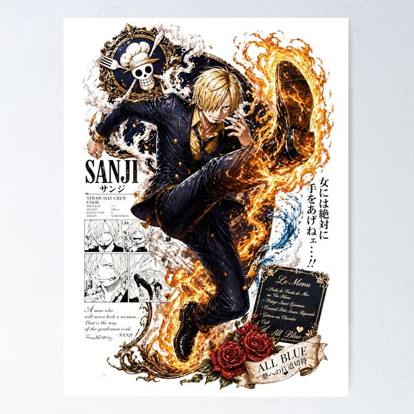 Item preview, Sanji designed and sold by brexastore.