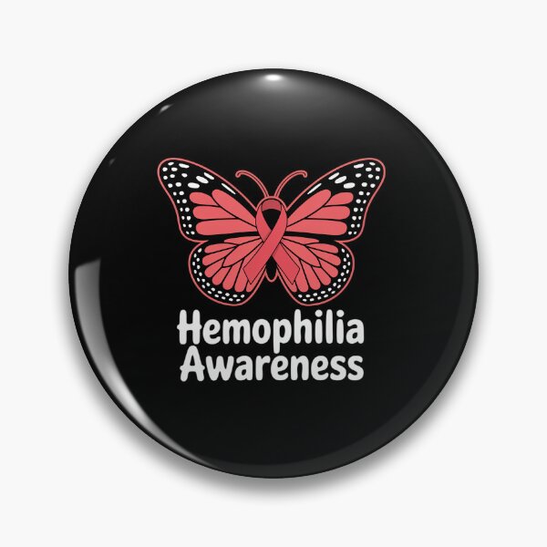 Item preview, Hemophilia Awareness Warrior Support Survivor Red Ribbon designed and sold by BlassmausArt.