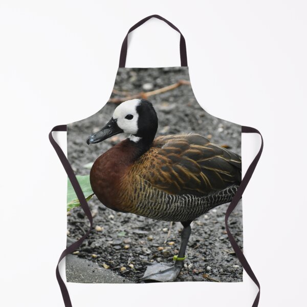 Item preview, Elegant White faced Whistling Duck Standing Alert designed and sold by KillNFuel.