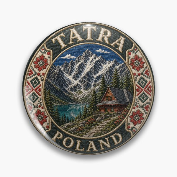 Item preview, Tatra Mountains, Poland – Mountain hut, pine trees & glacial lakes designed and sold by Girih.