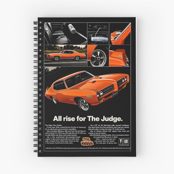 Item preview, 1969 Pontiac GTO Judge – Orange Classic Muscle Car Poster Art designed and sold by Stinky Lincy's Apparel Company.
