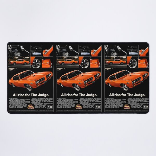 Item preview, 1969 Pontiac GTO Judge – Orange Classic Muscle Car Poster Art designed and sold by Stinky Lincy's Apparel Company.
