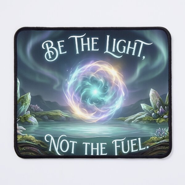 Item preview, Be The Light - Inspirational Cosmic Crystal Garden Pattern designed and sold by Lainey1978.