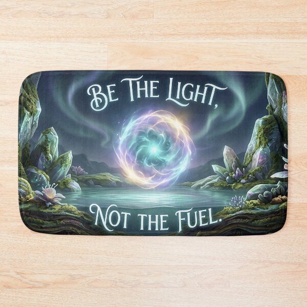 Item preview, Be The Light - Inspirational Cosmic Crystal Garden Pattern designed and sold by Lainey1978.