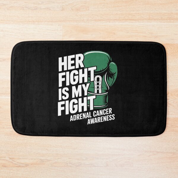 Item preview, Her Fight Is My Fight Adrenal Cancer Awareness Warrior designed and sold by BlassmausArt.