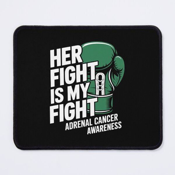 Item preview, Her Fight Is My Fight Adrenal Cancer Awareness Warrior designed and sold by BlassmausArt.