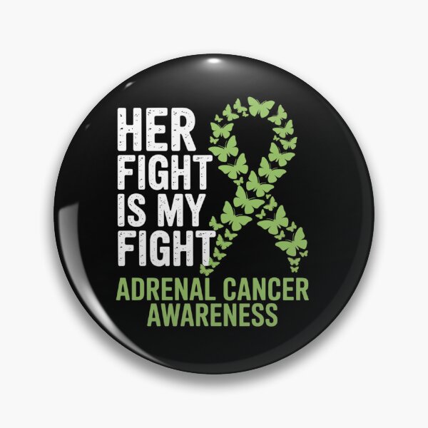 Item preview, Her Fight Is My Fight Adrenal Cancer Awareness designed and sold by BlassmausArt.