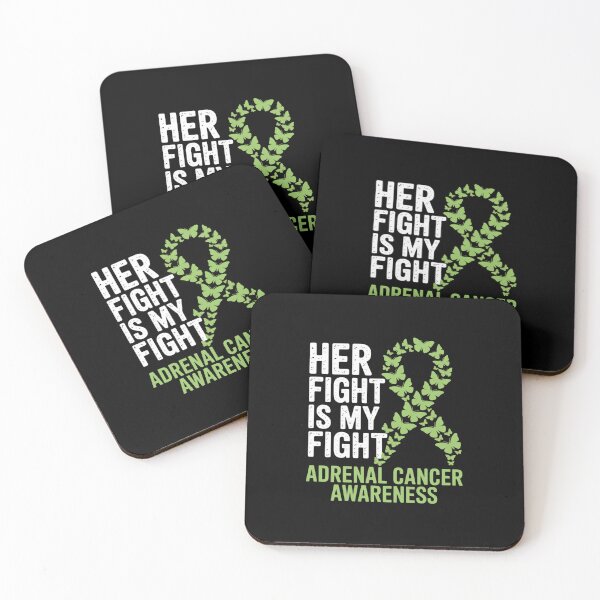 Item preview, Her Fight Is My Fight Adrenal Cancer Awareness designed and sold by BlassmausArt.