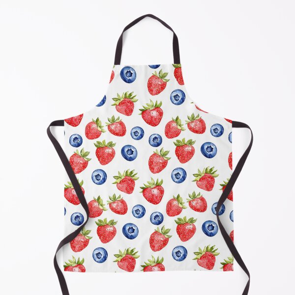 Item preview, Strawberry, Blueberry fields - fruit pattern designed and sold by EliteShadow.