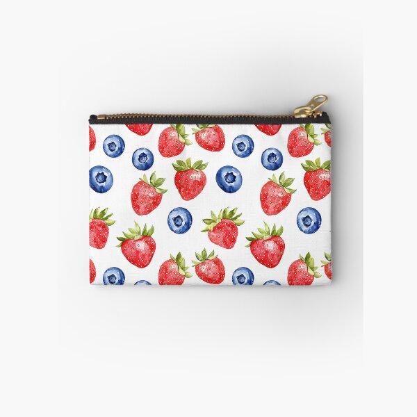 Item preview, Strawberry, Blueberry fields - fruit pattern designed and sold by EliteShadow.