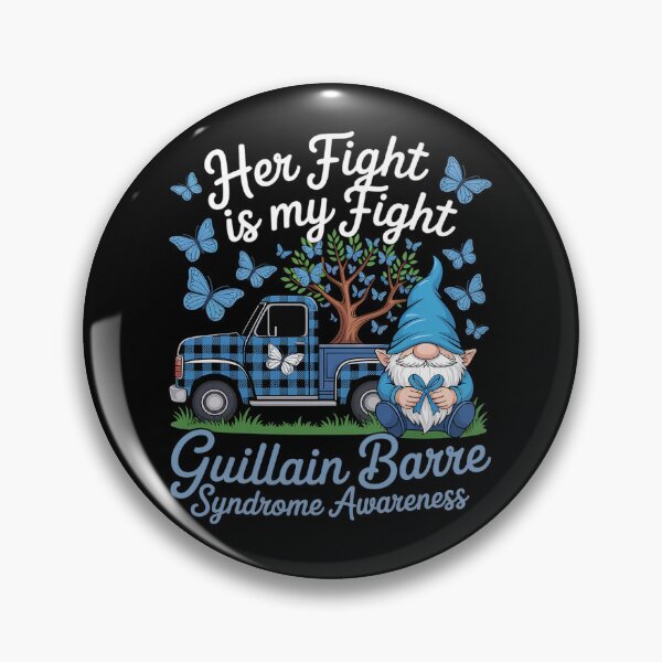 Item preview, Her Fight Is My Fight Guillain Barre Syndrome Awareness designed and sold by BlassmausArt.