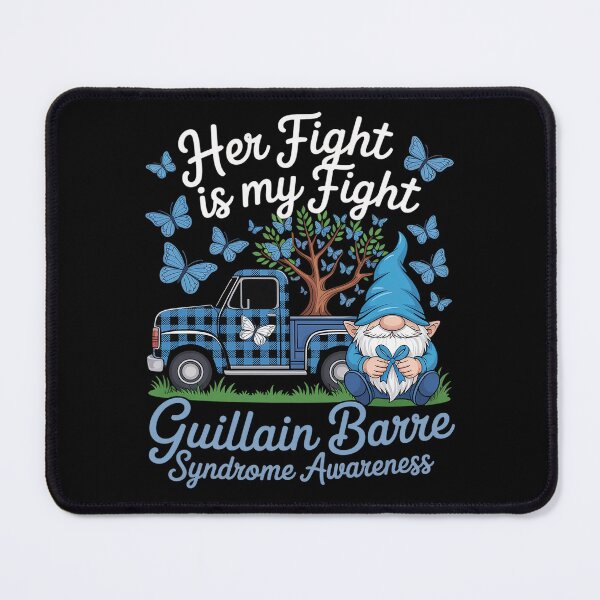 Item preview, Her Fight Is My Fight Guillain Barre Syndrome Awareness designed and sold by BlassmausArt.