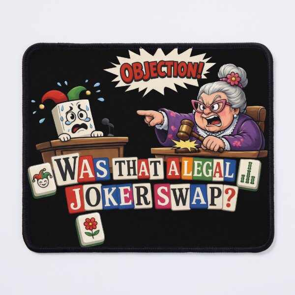 Item preview, Was That a Legal Joker Swap Funny Mahjong Shirt – Game Night Humor Gift for American Mahjong Players designed and sold by WearVerse440.