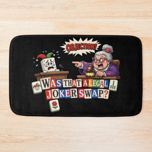 Item preview, Was That a Legal Joker Swap Funny Mahjong Shirt – Game Night Humor Gift for American Mahjong Players designed and sold by WearVerse440.