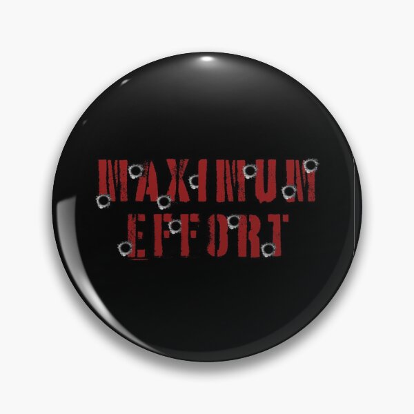 Item preview, Maximum Effort! designed and sold by zombiegurllinds.