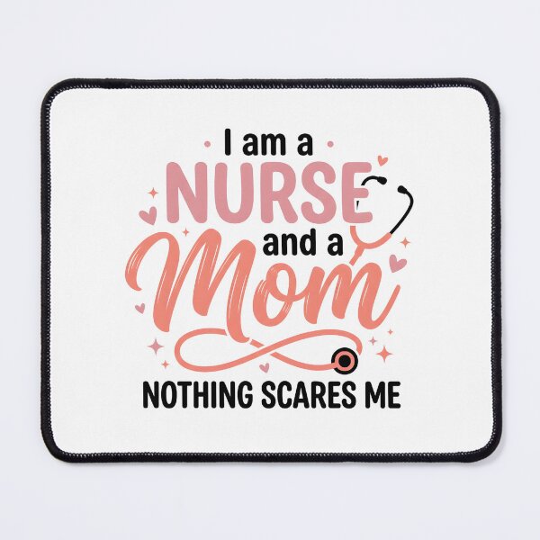 Item preview, Strong Nurse Mom Shirt – Nothing Scares Me Tee designed and sold by relso.