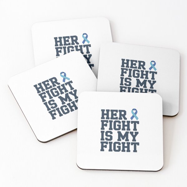 Item preview, Her Fight Is My Fight Hydrocephalus Awareness Blue Ribbon designed and sold by BlassmausArt.