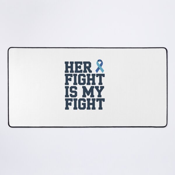 Item preview, Her Fight Is My Fight Hydrocephalus Awareness Blue Ribbon designed and sold by BlassmausArt.
