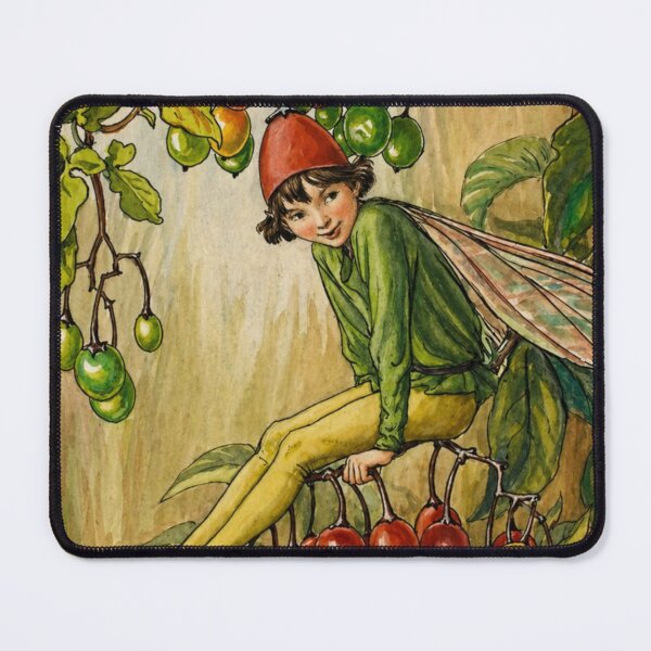 Item preview, Art Nouveau Fairy Vintage Berry Illustration for Fantasy Art Lovers designed and sold by RickE.