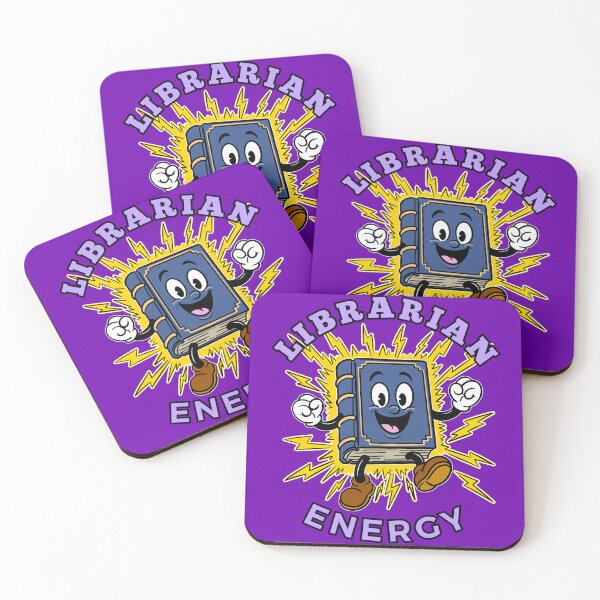 Item preview, Librarian Energy  designed and sold by Kate Miller Illustrator.