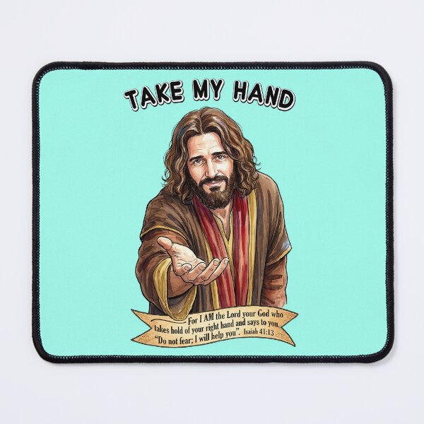 Item preview, Hold On To The Hand Of Jesus designed and sold by Lion and Lamb Design.