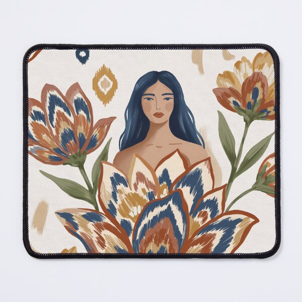 Item preview, Hand Painted Floral Woman designed and sold by mmartabc.