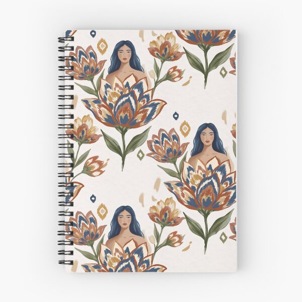 Item preview, Hand Painted Floral Woman designed and sold by mmartabc.
