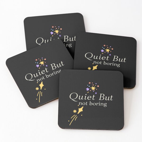 Item preview, Quiet But Not Boring Introvert Aesthetic Art designed and sold by artlife4.