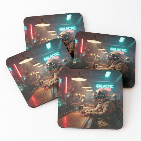 Item preview, Cyberpunk Galactic Bar: The Refuge of the Star Traveler designed and sold by Archive Studio.