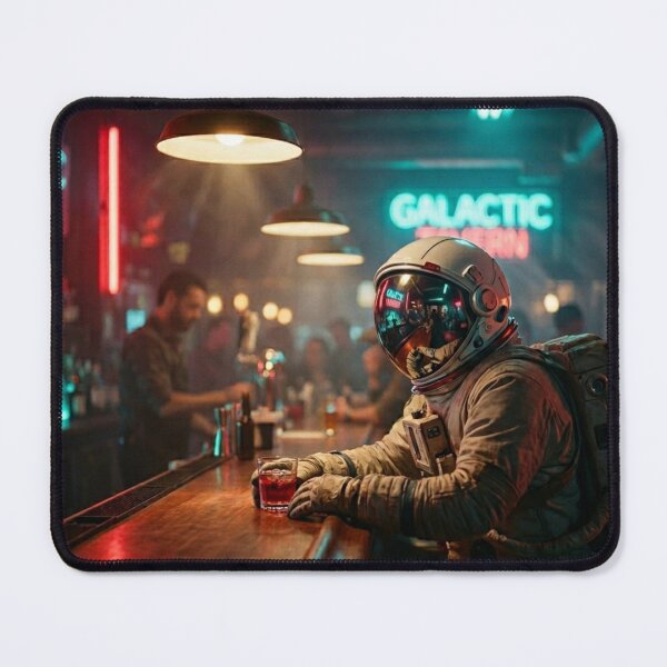 Item preview, Cyberpunk Galactic Bar: The Refuge of the Star Traveler designed and sold by Archive Studio.