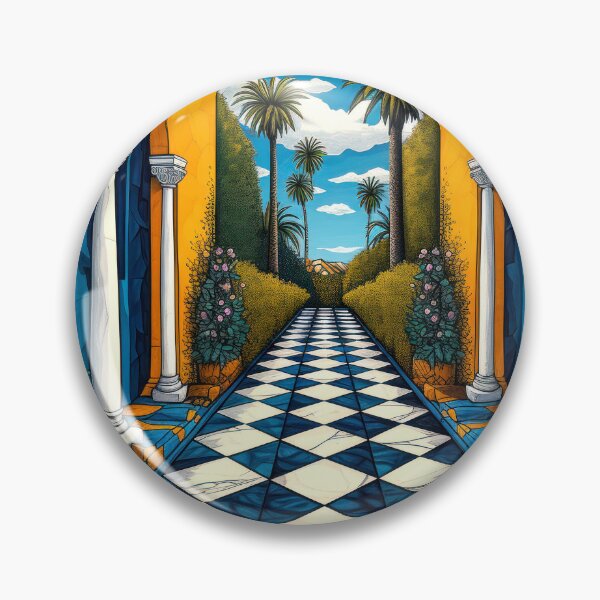 Item preview, Marrakesh, Morocco Garden Homes And Walkway Digital Art designed and sold by DEC02.