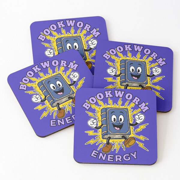 Item preview, Bookworm Energy  designed and sold by Kate Miller Illustrator.