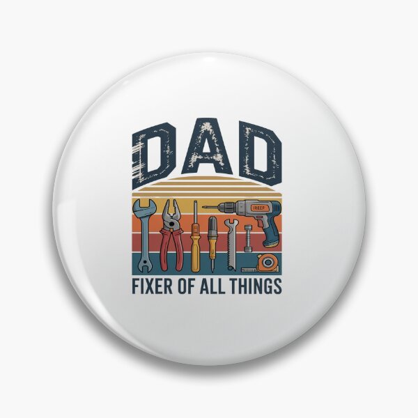 Item preview, Dad The Fixer of Everything Funny Father's Day designed and sold by fferomananul.