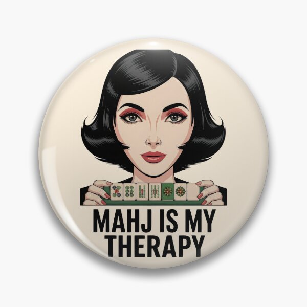 Aperçu de l'œuvre T-shirt « Le mah-jong, ma thérapie » pour femme élégante – Cadeau chic pour joueuse de mah-jong américaine, idéal pour les soirées jeux. créée et vendue par WearVerse440.