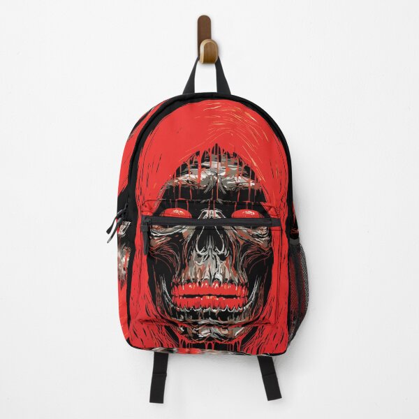 Item preview, Red Hooded Skull Dripping Gothic Horror Art designed and sold by RamyGallery.
