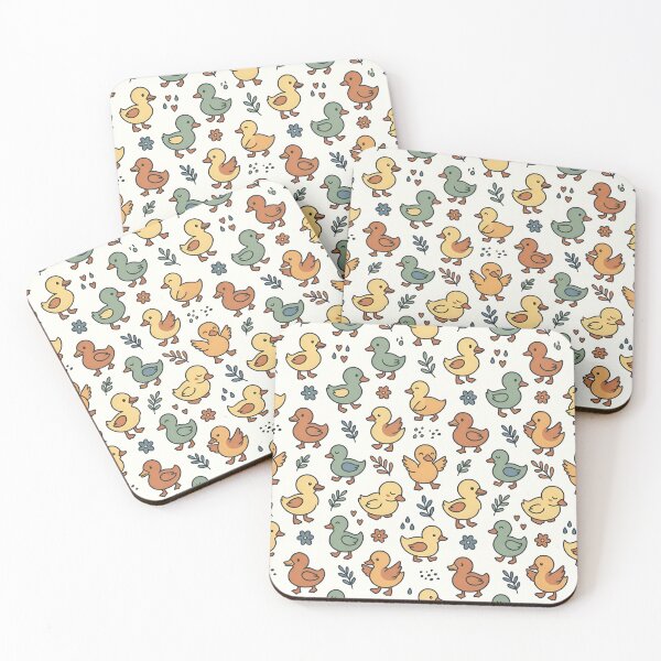 Item preview, Cute Duckling Seamless Pattern designed and sold by MadPig-Studio.