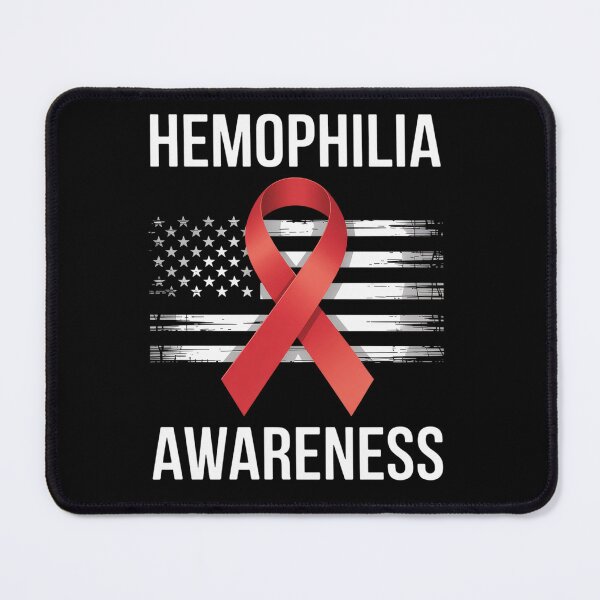 Item preview, Hemophilia Awareness Survivor USA Flags Warrior designed and sold by fferomananul.