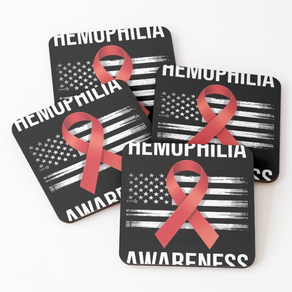 Item preview, Hemophilia Awareness Survivor USA Flags Warrior designed and sold by fferomananul.
