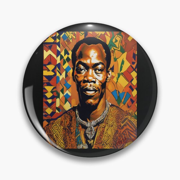 Item preview, Fela Kuti Geometric Afrobeat Icon designed and sold by Artisticanvas.