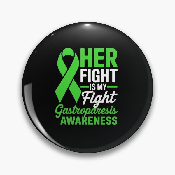 Item preview, Her Fight Is My Fight Gastroparesis Awareness designed and sold by fferomananul.