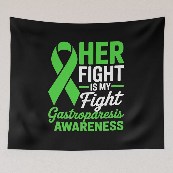 Item preview, Her Fight Is My Fight Gastroparesis Awareness designed and sold by fferomananul.