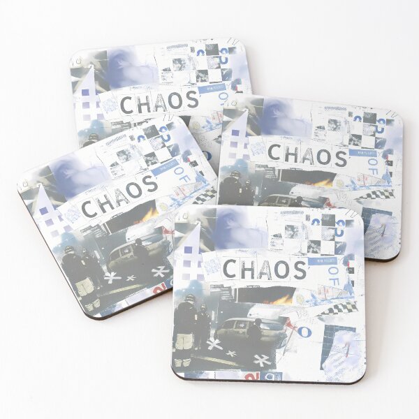 Item preview, Chaos Vintage Grunge Collage Typography Collection Design designed and sold by ART ATTACK ZONE.