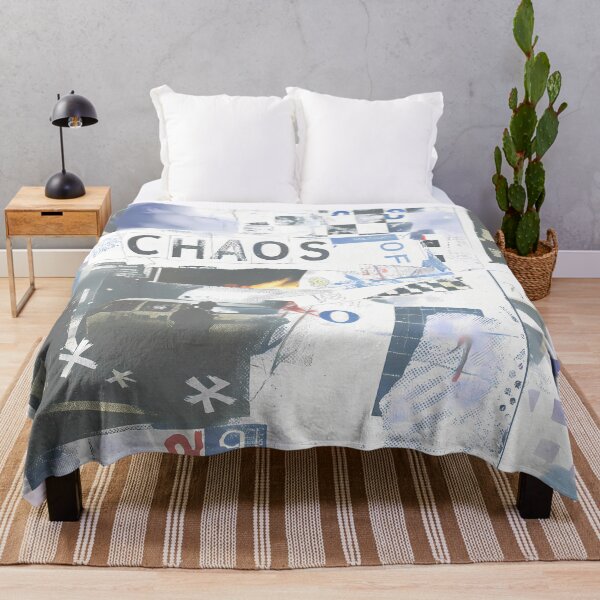 Item preview, Chaos Vintage Grunge Collage Typography Collection Design designed and sold by ART ATTACK ZONE.