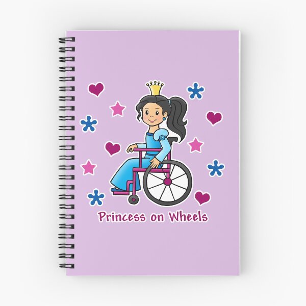 Item preview, Princess On Wheels (Black Hair) designed and sold by AnitaValle.