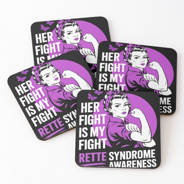 Item preview, Her Fight Is My Fight Rett Syndrome Awareness Strong designed and sold by fferomananul.