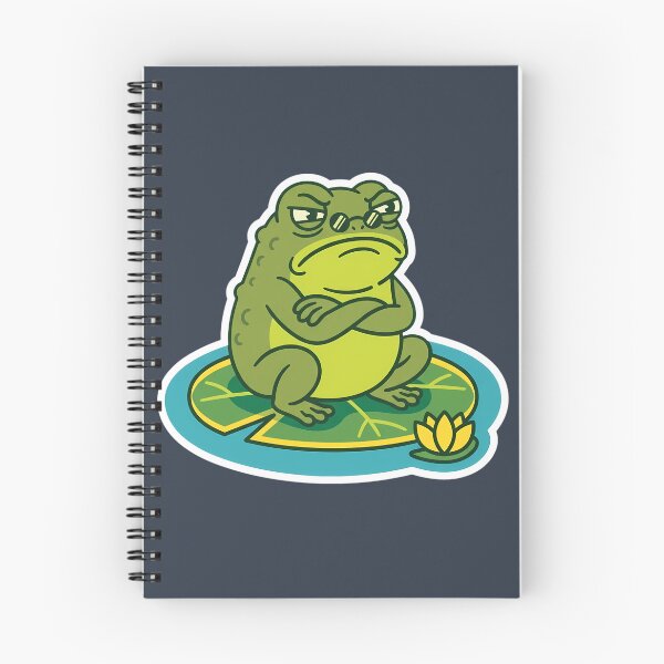 Item preview, Sarcastic Frog Attitude Design – Frog wearing sunglasses - Funny Grumpy Frog Meme Quote Art designed and sold by VectorJoy.