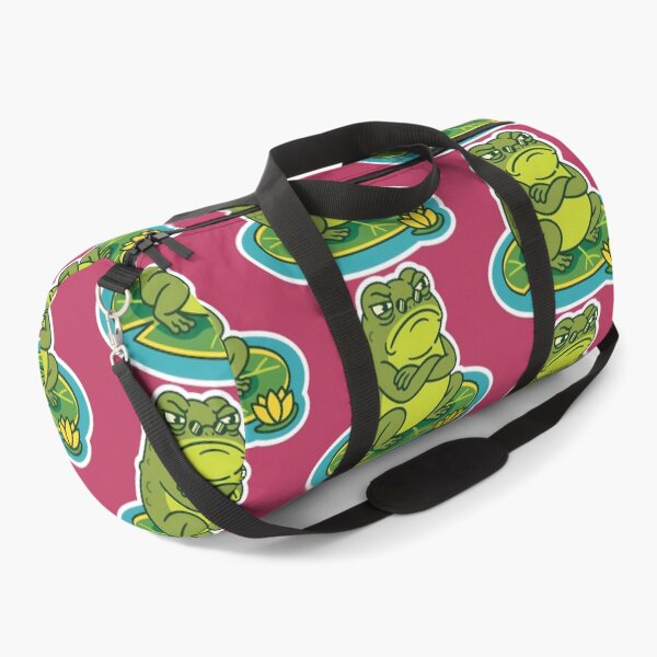 Item preview, Sarcastic Frog Attitude Design – Frog wearing sunglasses - Funny Grumpy Frog Meme Quote Art designed and sold by VectorJoy.