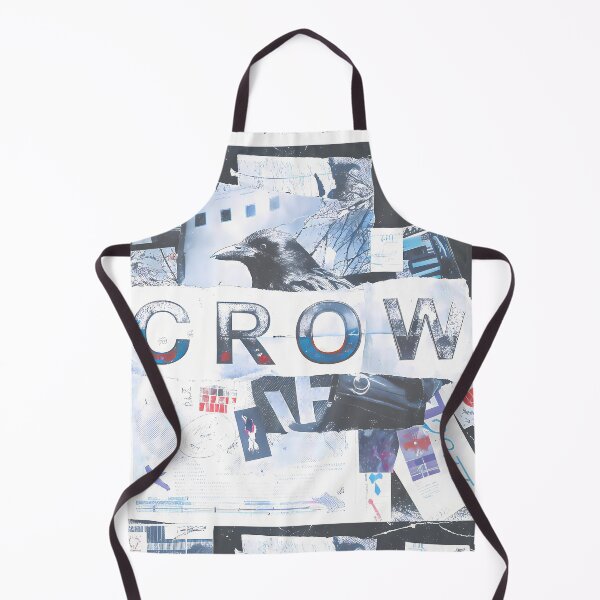 Item preview, Crow Vintage Grunge Collage Typography Collection Design designed and sold by ART ATTACK ZONE.