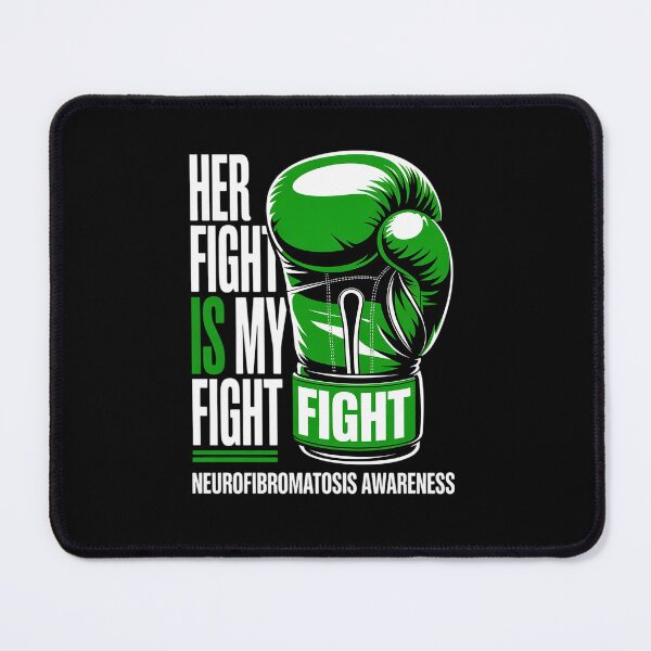 Item preview, Her Fight is My Fight Neurofibromatosis Awareness Fighter designed and sold by fferomananul.